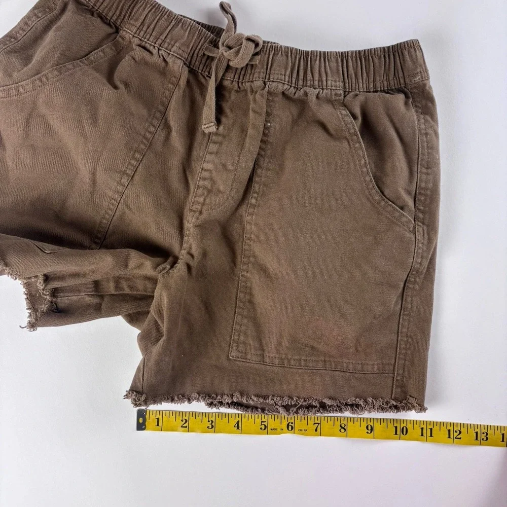 Katin Urban Outfitters Cutoff Brown Trail Shorts Mens Sz Small